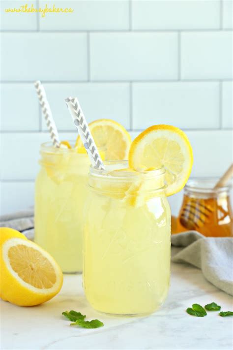 Healthy 3 Ingredient Lemonade Recipe In 2021 Lemonade Recipes