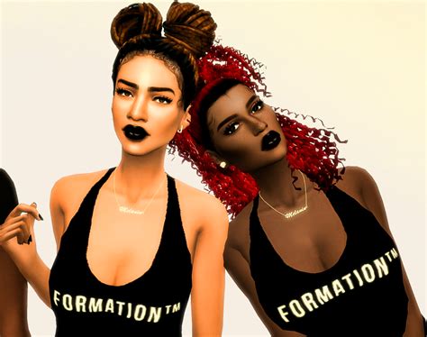 Sims 4 Ccs The Best Hair By Simblr In London