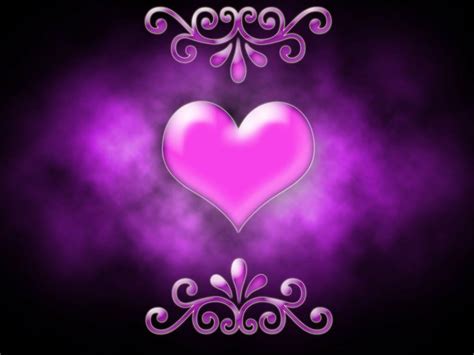 Purple Heart Backgrounds Wallpaper Cave