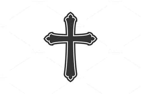 Symbol Of A Church Cross Christianity Religion Symbol Custom