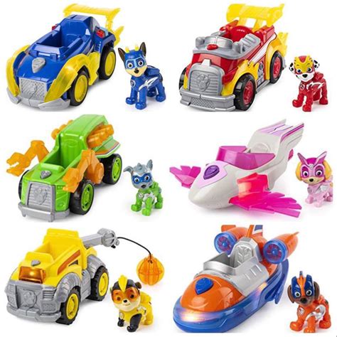 Paw Patrol Tower Mighty Pups Super Paws Deluxe Vehicle Shopee Singapore