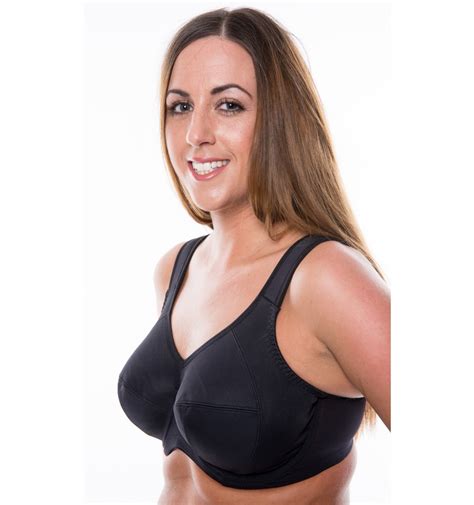 Gemm High Impact Sports Bra Underwired Plus Size Sports Bra Large Bosom