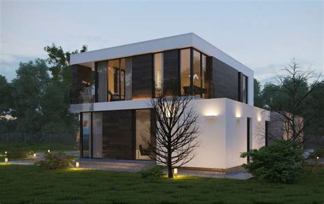 Contemporary Two Story House Designs Modern House