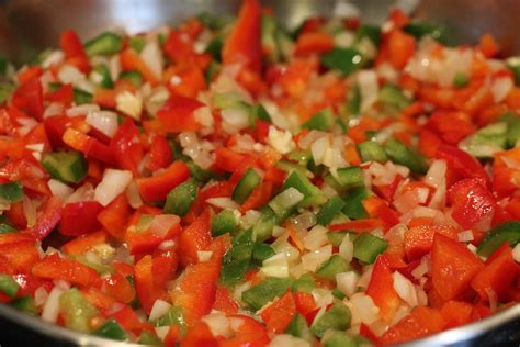 Cuban Sofrito With Garbanzo Beans On Rice