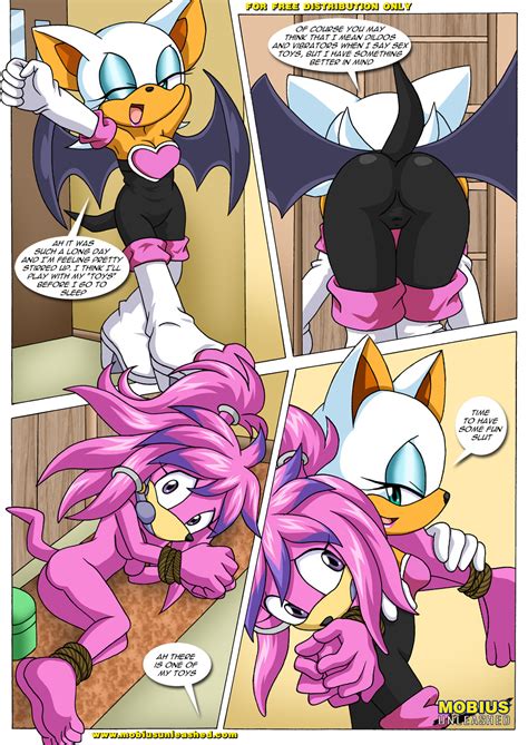 Read Mobius Unleashed Palcomix Rouge S Toys Sonic The Hedgehog