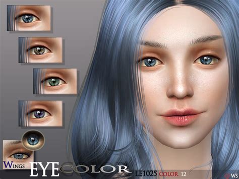 Wingssims Wings Sims4 Eyecolor Le1025