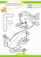 Letter F Worksheet for Preschool and Kindergarten | Activity Shelter