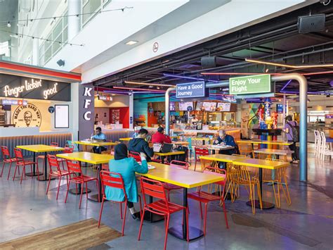 Restaurants In Concourse C Terminal 3 At Dubai International Airport