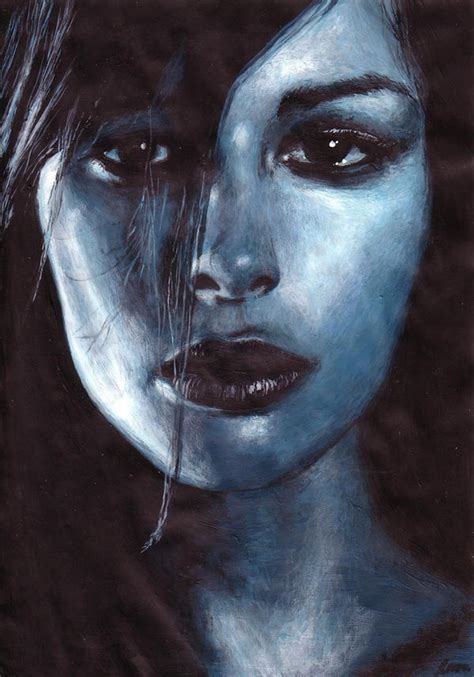 Bluewoman By Anna Mariaa On DeviantArt