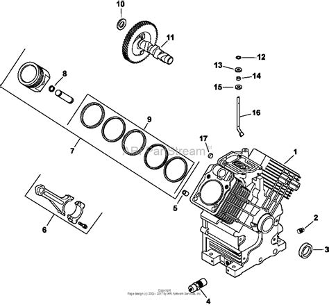 Command pro engine, made for sdmo, 20.5hp, 14.9kw. Kohler CH20-64729 EXMARK 20 HP (14.9 kW) Parts Diagram for Crankcase 2-24-200