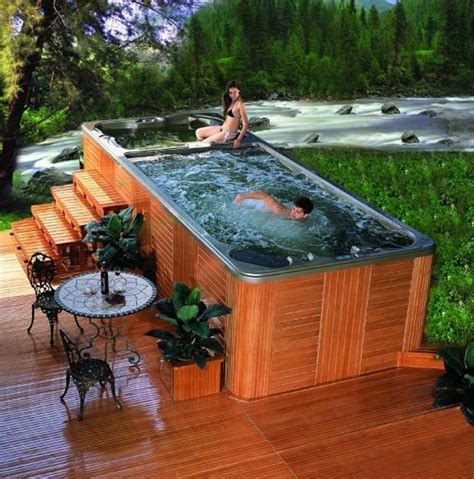 Ways To Beautifully Integrate An Outdoor Hot Tub Pool Spa Jacuzzi