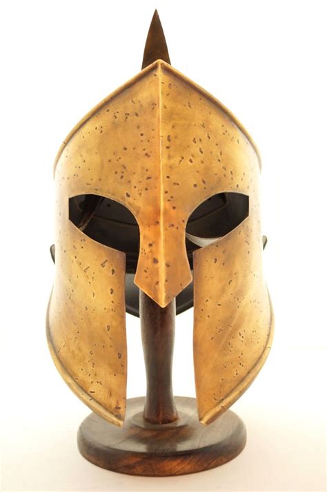 Great King Leonidas Spartan 300 Movie Helmet Fully Functional Medieval
