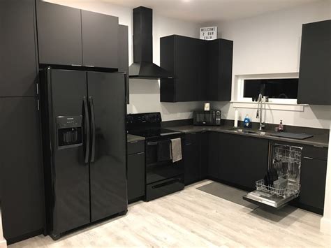 Click the categories above to browse the latest bathroom collections or call us today to set up your free consultation. Modern Matte Black Kitchen - Modern - Kitchen - Miami - by ...