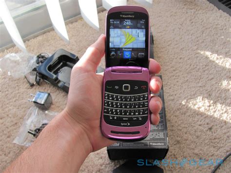 Sprint Blackberry Style 9670 Unboxing And Hands On Slashgear
