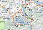 MICHELIN-Landkarte Küssnacht am Rigi - Stadtplan Küssnacht am Rigi ...