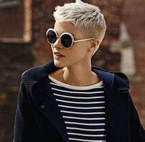 36 Easy And Cute Short Hairstyles For Round Face 8 Super Short Hair