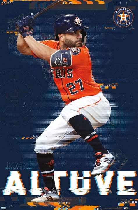 Mlb Houston Astros Jose Altuve Poster