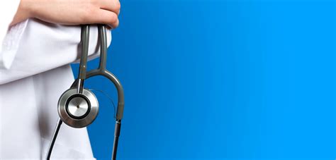 Medical Blue Background Doctor With A Stethoscope Plano Orthopedic