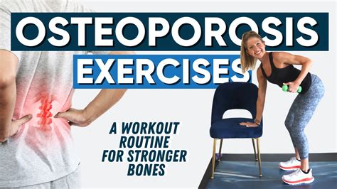 Osteoporosis Exercises A Workout Routine For Stronger Bones