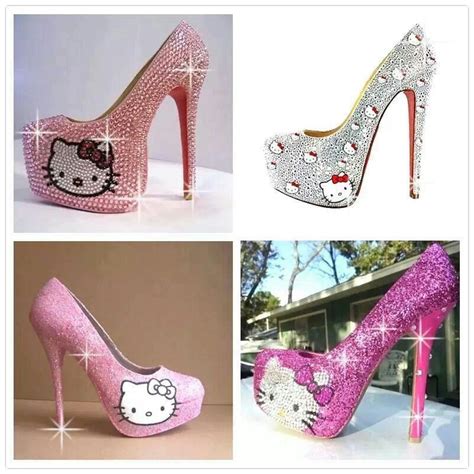 Hello Kitty Pumps Hello Kitty Shoes Cute Shoes Heels Heels