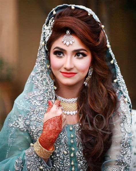 bridal inspiration from real pakistani brides shaadiwish pakistani bridal hairstyles