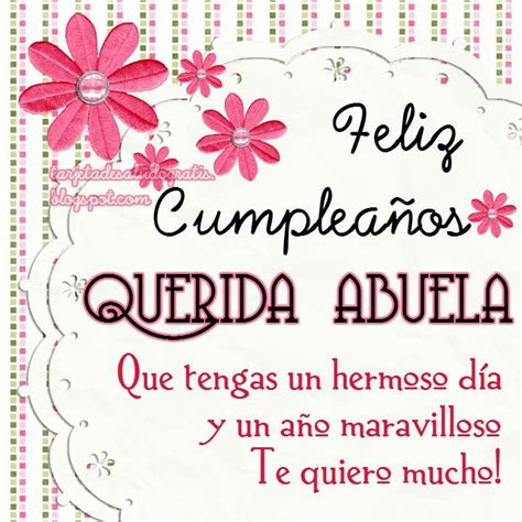 Imágenes De Feliz Cumpleaños Abuelita Imágenes