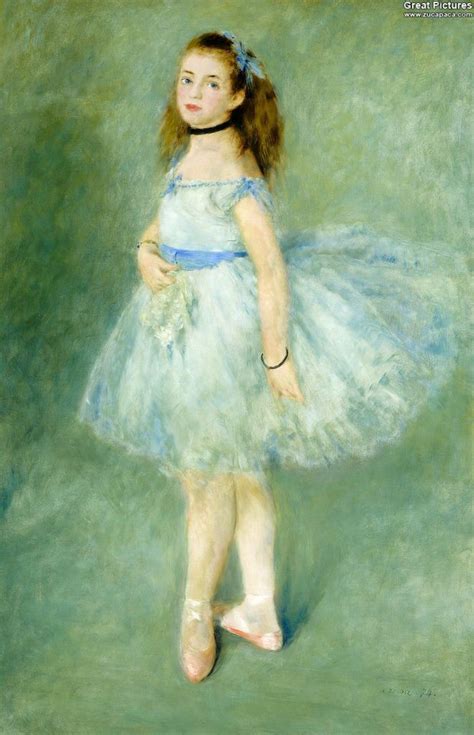 Pierre Auguste Renoir The Dancer 1874 Oil On Canvas 142 5 X 94 5 Cm