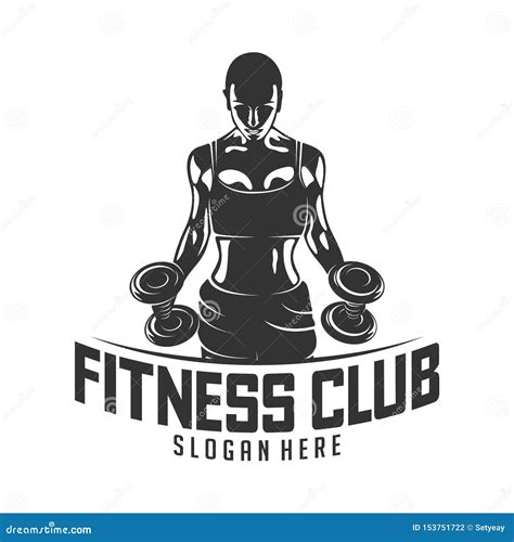 Fitness Vector Logo Design Templatedesign For Gym And Fitness Vector