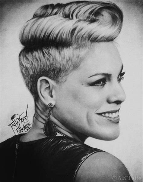 Welcome To Pnk Fans Pink Singer Celebrity Portraits Drawing Pnk