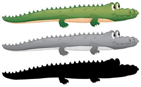Set Of Crocodile Character 433067 Vector Art At Vecteezy