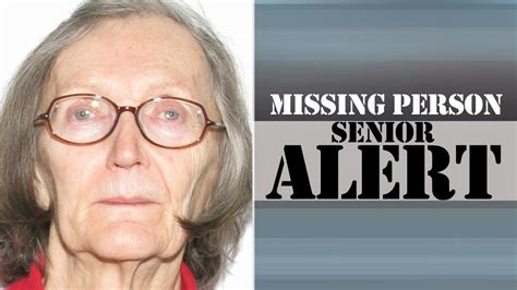 Police Search For Missing Elderly Woman From Fairfax County Senior Alert Issued