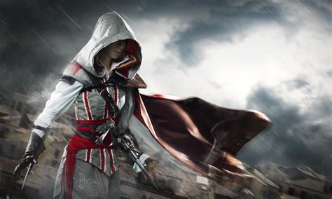Ezio Auditore Cosplay Assassin`s Creed 2 Female By Vertishake On