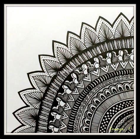 View 26 Doodle Simple Mandala Art Designs For Beginners Beginwonderquote