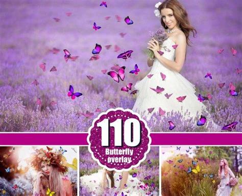 110 Butterfly Photo Overlays Flying Butterfly Overlays For Photoshop