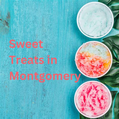 Sweet Treats In Montgomery Lake Conroe Homes