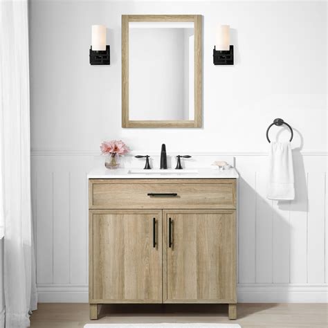 Brown 36 In Bathroom Vanities At