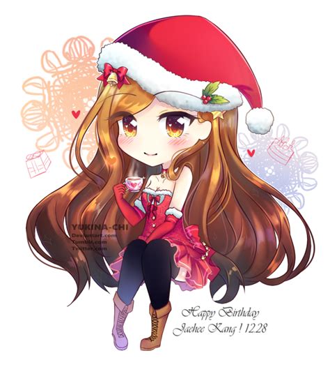 Speedpaint Merry Christmas By Yukina Chi Merry Merry Christmas