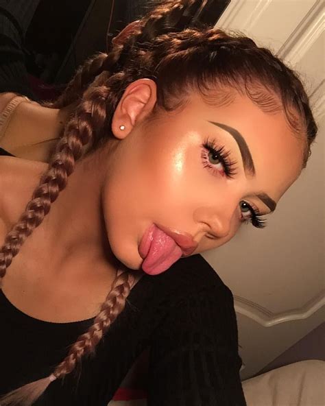 Pin By ß R O O K ℮ On Make Up Makeup On Fleek Pretty Girl Swag Hair Styles