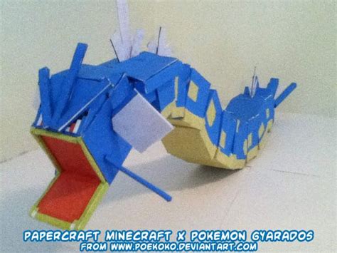 Papercraft Minecraft Pokemon Paper Crafts For Adults