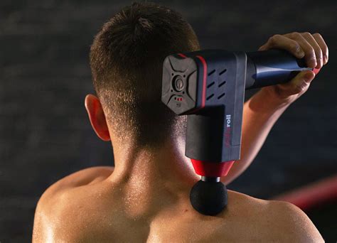 Pulseroll Percussion Massage Gun Handheld Muscle Therapy Massager
