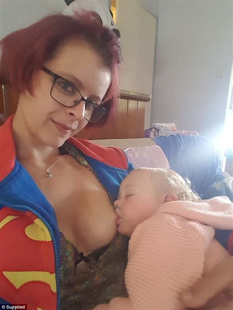 Mother Posts Photo Of Herself Breastfeeding In Kmart Daily Mail Online