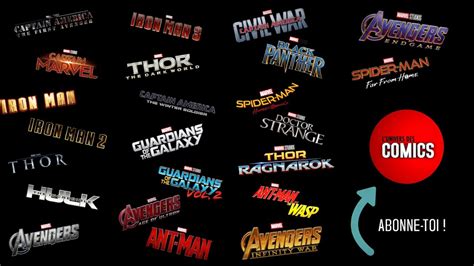 Dans Quel Ordre Regarder Les Films Marvel Saga Infinity ComplÈte