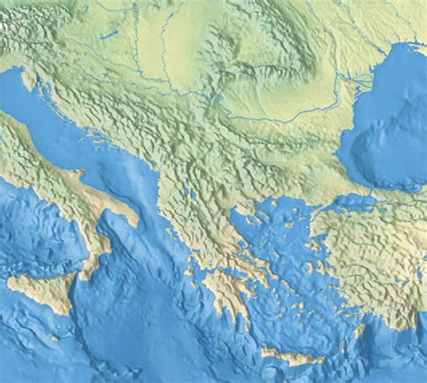 Political Map Of The Balkan Peninsula Nations Online Project