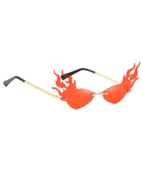 If Looks Could Burn Fire Glasses Rave Wonderland