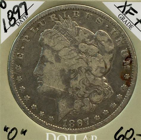 Lot 1897 O Us 1 Morgan Silver Dollar W Case Xf