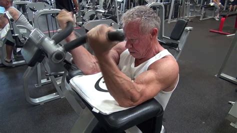 Jim Arrington S Complete Body Workout 81 Year Old Bodybuilder Youtube