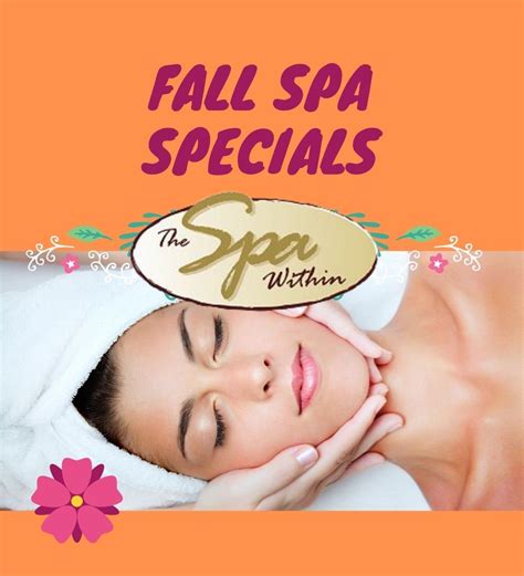 Detroit Lakes September Spa Specials The Spa Within At The Lodge