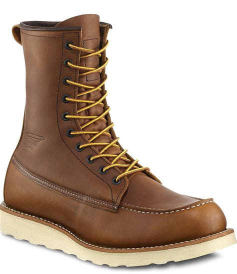 Red wing is a shoe brand that is known worldwide for making quality footwear. Red Wing Safety Boots - 10877 Red Wing Men's - 8-inch Boot ...