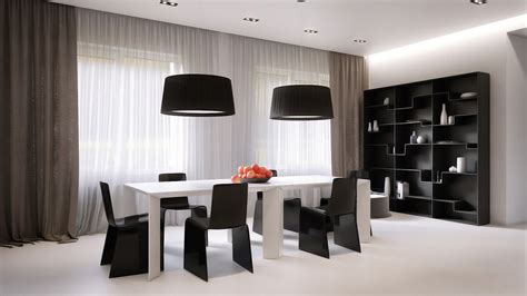 30 Black And White Dining Rooms That Work Their Monochrome Magic