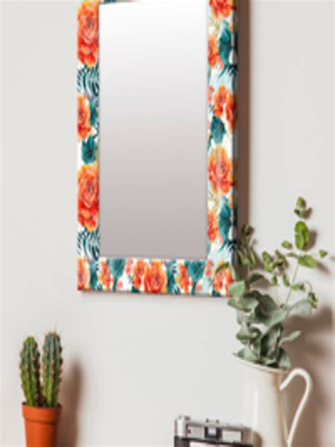 Buy 999store Multicoloured Printed Mdf Wall Mirror Mirrors For Unisex 8978637 Myntra